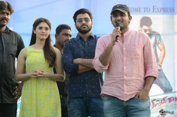 Express Raja Movie Team at Aurora Engineering College